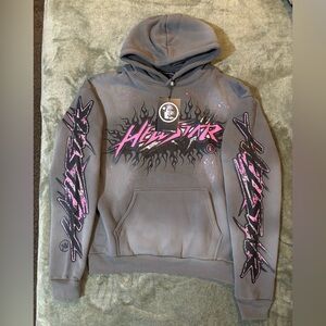 Grey hellstar hoodie